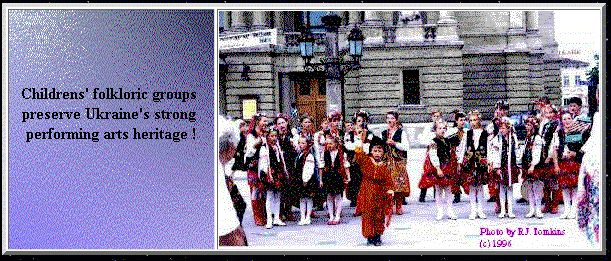 Ukraine folk dancers photo